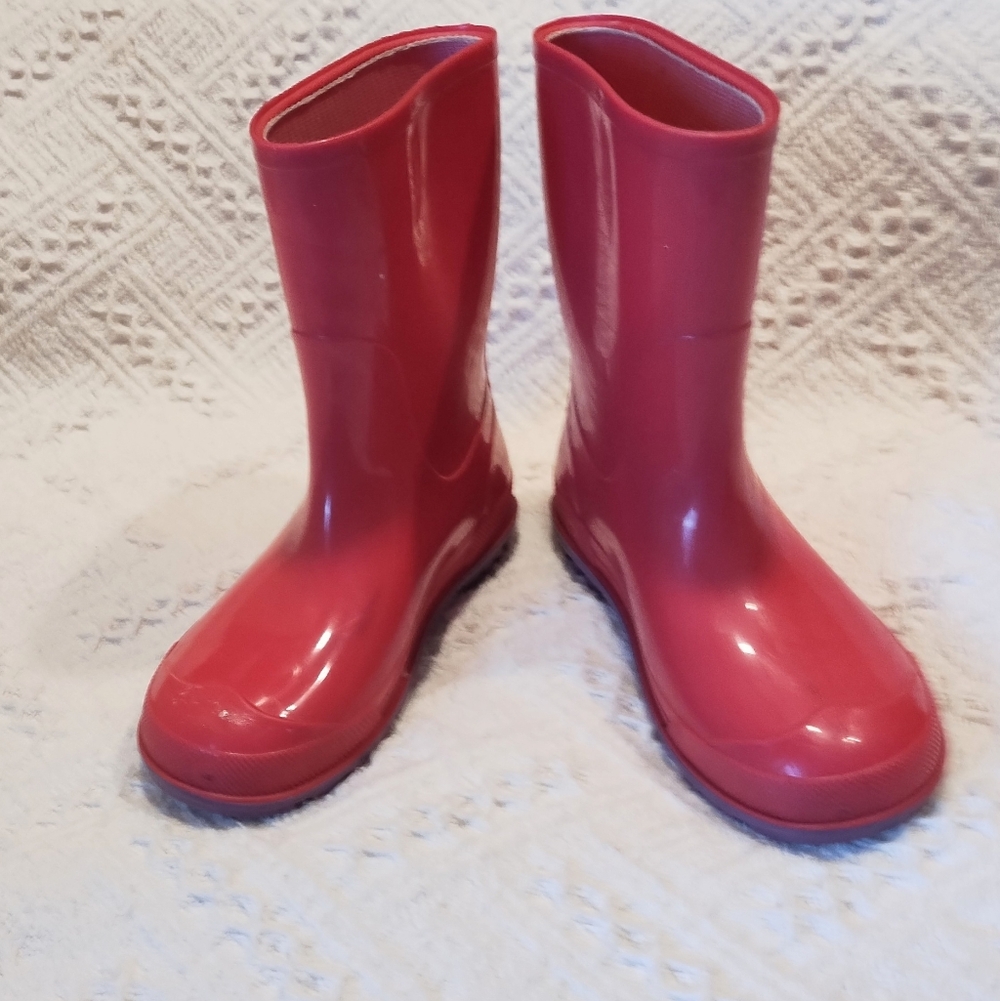 Pink Rain Boots, Size 11/12